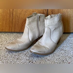 Qupid Women's Tan Ankle Boots 7